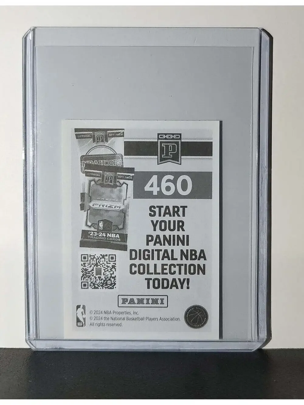 Devin Carter Rookie 2024-25 Panini NBA #460 Sticker Card Sacramento Kings